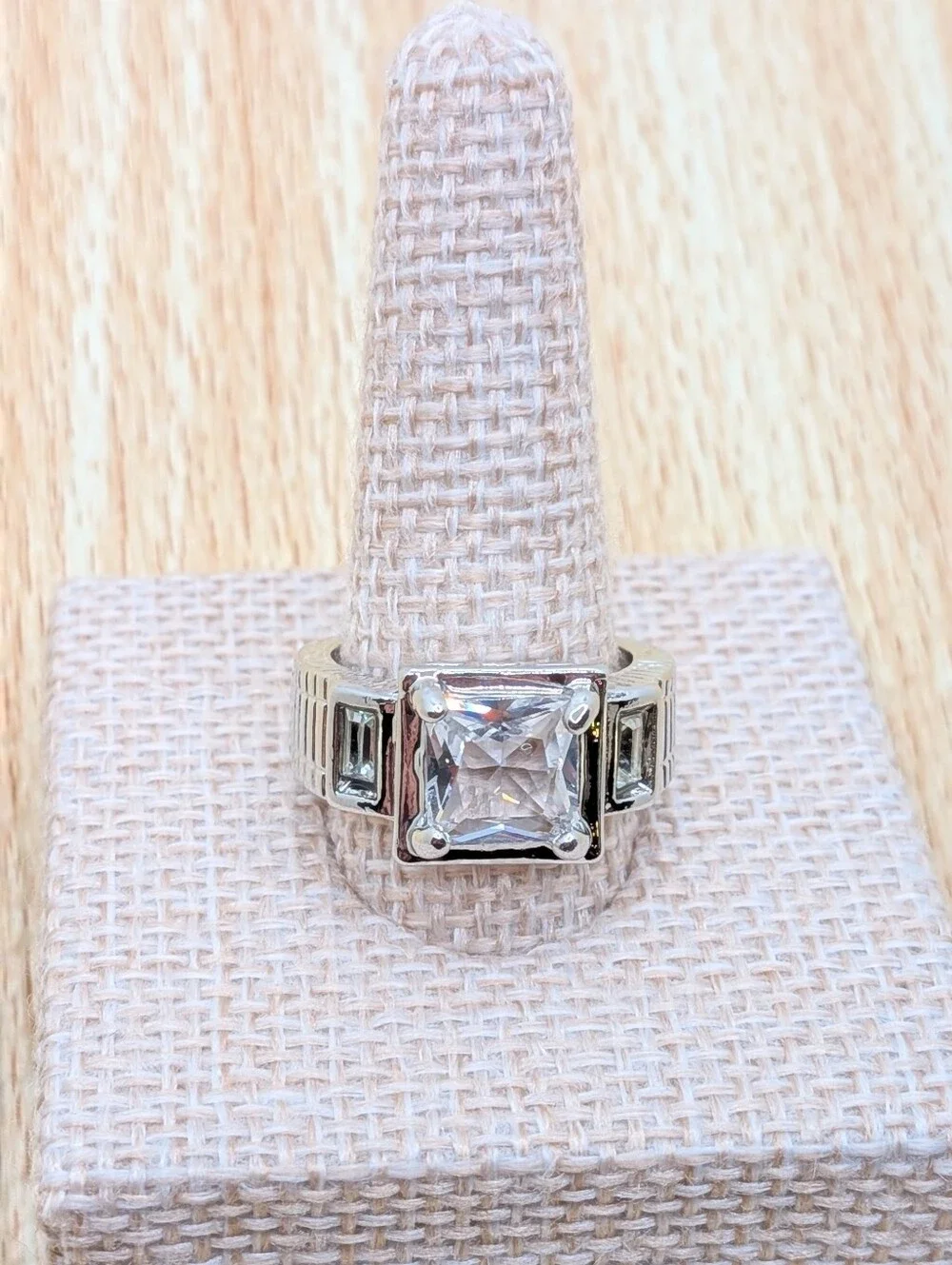 Unique Silver Statement Ring